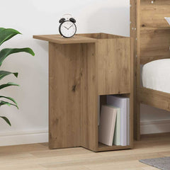 vidaXL End Table Artisan Oak 35 x 40 x 55 cm Engineered Wood 1