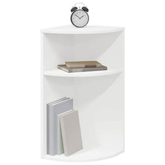 vidaXL End Table White 29.6 x 29.6 x 60 cm Engineered Wood 3