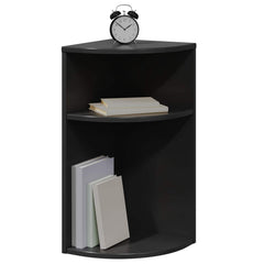 vidaXL End Table Black 29.6 x 29.6 x 60 cm Engineered Wood 3