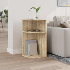 vidaXL End Table Sonoma Oak 29.6 x 29.6 x 60 cm Engineered Wood 4