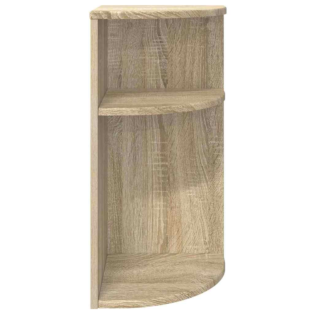 vidaXL End Table Sonoma Oak 29.6 x 29.6 x 60 cm Engineered Wood 5