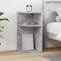 vidaXL End Table Concrete Grey 29.6 x 29.6 x 60 cm Engineered Wood 1