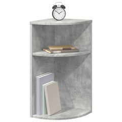 vidaXL End Table Concrete Grey 29.6 x 29.6 x 60 cm Engineered Wood 3