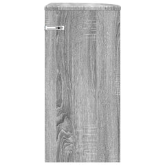 vidaXL End Table Grey Sonoma 29.6 x 29.6 x 60 cm Engineered Wood 6