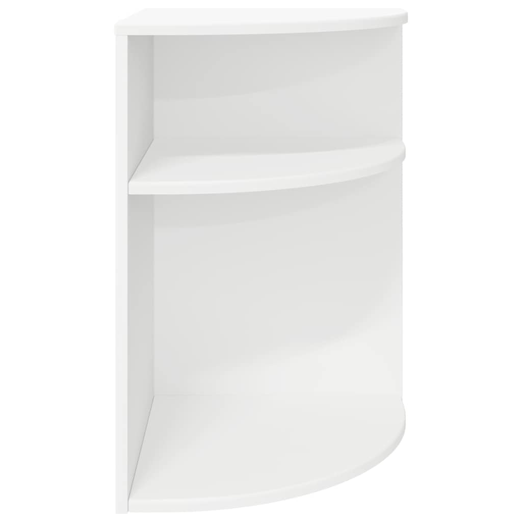 vidaXL End Table White 39.7 x 39.7 x 60 cm Engineered Wood 5