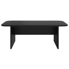 vidaXL Coffee Table Black 93 x 53 x 33 cm Engineered Wood 5
