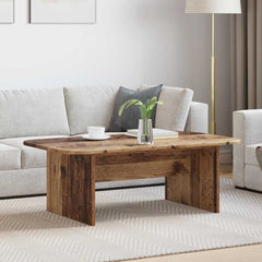 vidaXL Coffee Table Old Wood 93 x 53 x 33 cm Engineered Wood 1