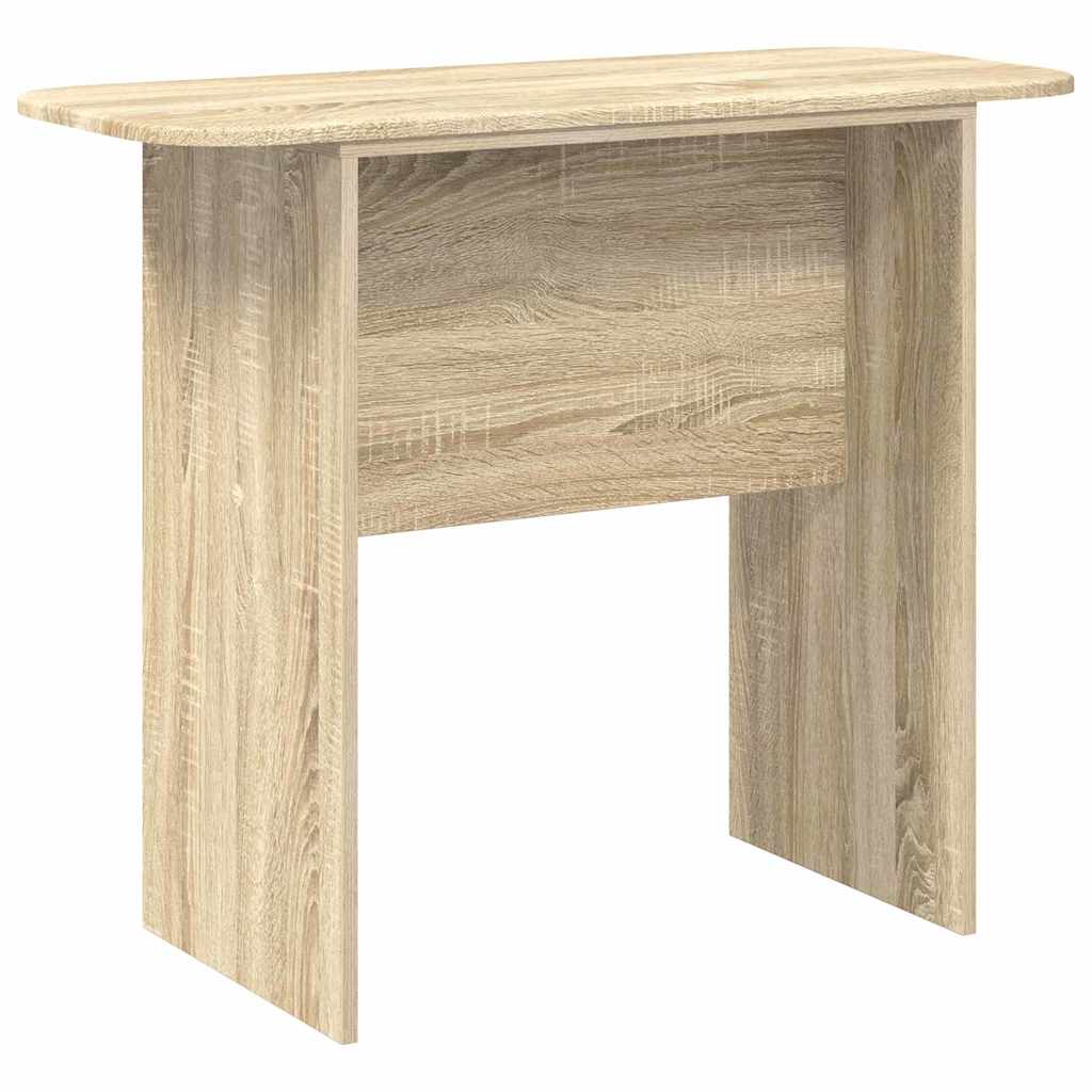 vidaXL Console Table Sonoma Oak 93 x 40 x 75 cm Engineered Wood 2