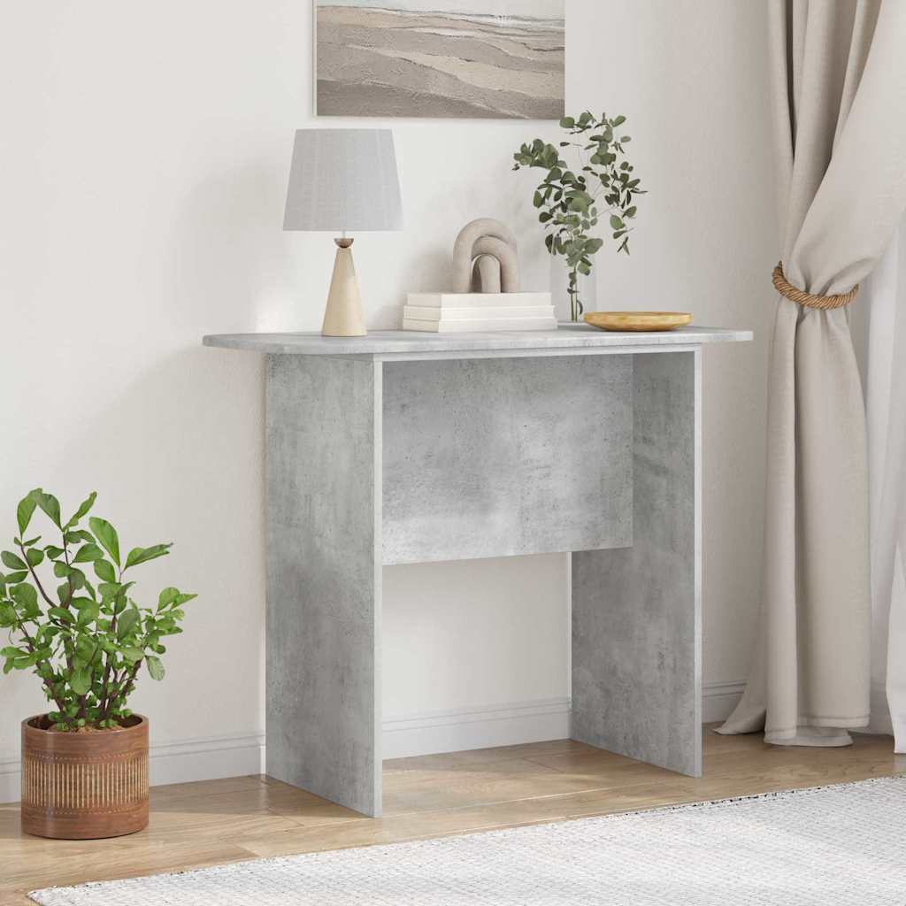 vidaXL Console Table Concrete Grey 93 x 40 x 75 cm Engineered Wood 1