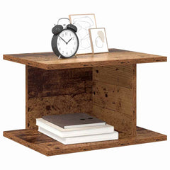 vidaXL Bedside Table 2 pcs Old Wood 40 x 30 x 25 cm Engineered Wood 3