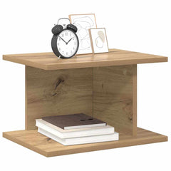 vidaXL Bedside Table 2 pcs Artisan Oak 40 x 30 x 25 cm Engineered Wood 3