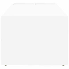 vidaXL Coffee Table White 101.5 x 50 x 37 cm Engineered Wood 6