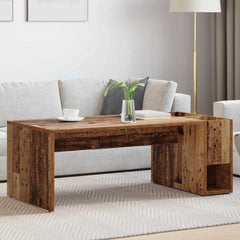 Coffee Table 101.5 x 50 x 37 cm Engineered Wood Old wood
