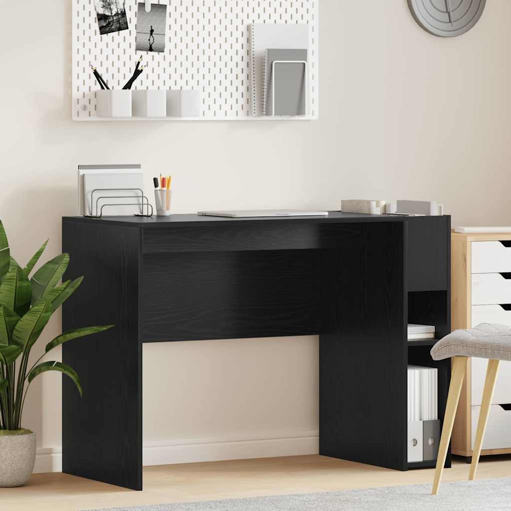 Desk Engineered Wood 109 x 50 x 78 cm Black oak