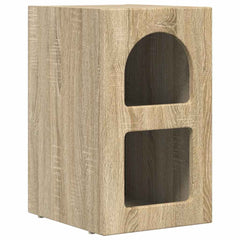 vidaXL Bedside Table ELST 2 pcs Sonoma Oak 29.5 x 33.5 x 50 cm 5