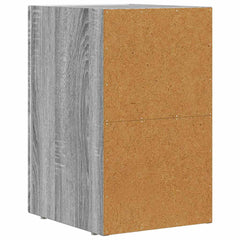 vidaXL Bedside Table ELST Grey Sonoma 29.5 x 33.5 x 50 cm 6