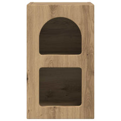 vidaXL Bedside Table ELST 2 pcs Artisan Oak 29.5 x 33.5 x 50 cm 6