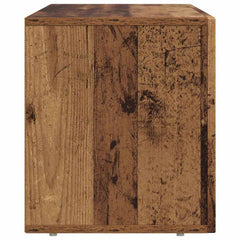 vidaXL TV Cabinet ELST 80 x 35 x 40 cm Old Wood Engineered Wood 6
