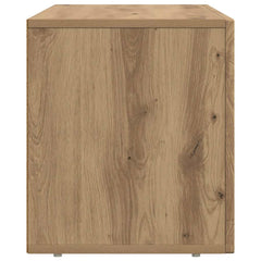 vidaXL TV Cabinet ELST 80 x 35 x 40 cm Artisan Oak Engineered Wood 6