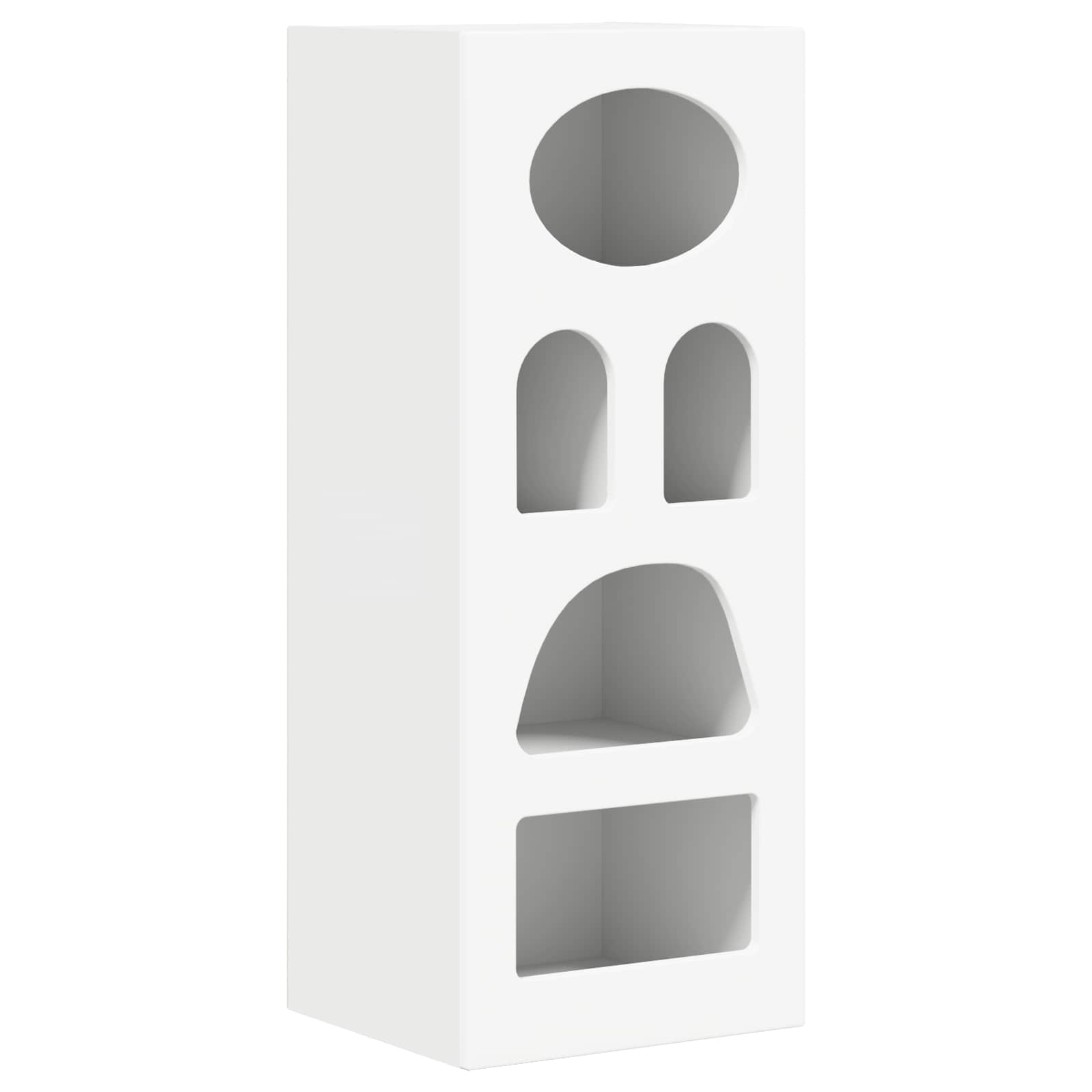 vidaXL Sideboard ELST White 40 x 35 x 100.5 cm Engineered Wood 2