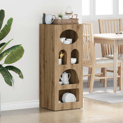 Sideboard ELST 40 x 35 x 100.5 cm Engineered Wood Artisan oak