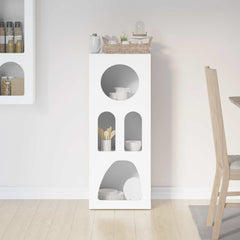 vidaXL Sideboard ELST White 40 x 35 x 100.5 cm Engineered Wood 4