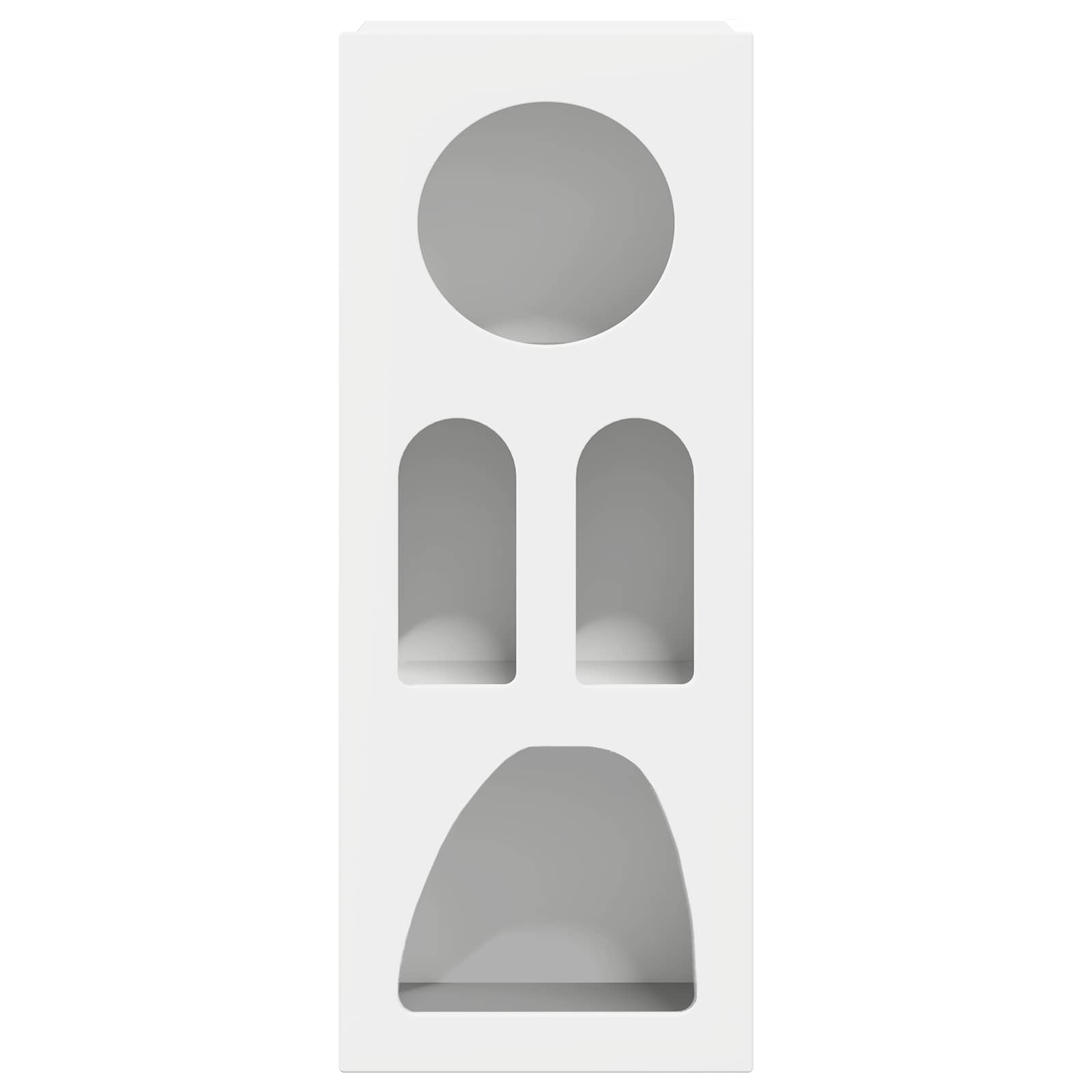 vidaXL Sideboard ELST White 40 x 35 x 100.5 cm Engineered Wood 6