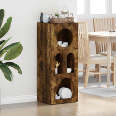 Sideboard ELST 40 x 35 x 100.5 cm Engineered Wood Smoked oak