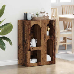 Sideboard ELST 59 x 35 x 80.5 cm Engineered Wood Old wood