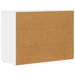 vidaXL Sideboard ELST White 80.5 x 35 x 59 cm Engineered Wood 6