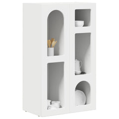 Sideboard ELST 59 x 35 x 100.5 cm Engineered Wood White