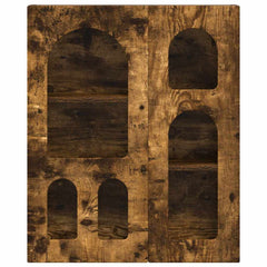 vidaXL Hanging Cabinet with Shelf ELST Smoked Oak 59 x 20 x 71.5 cm 5