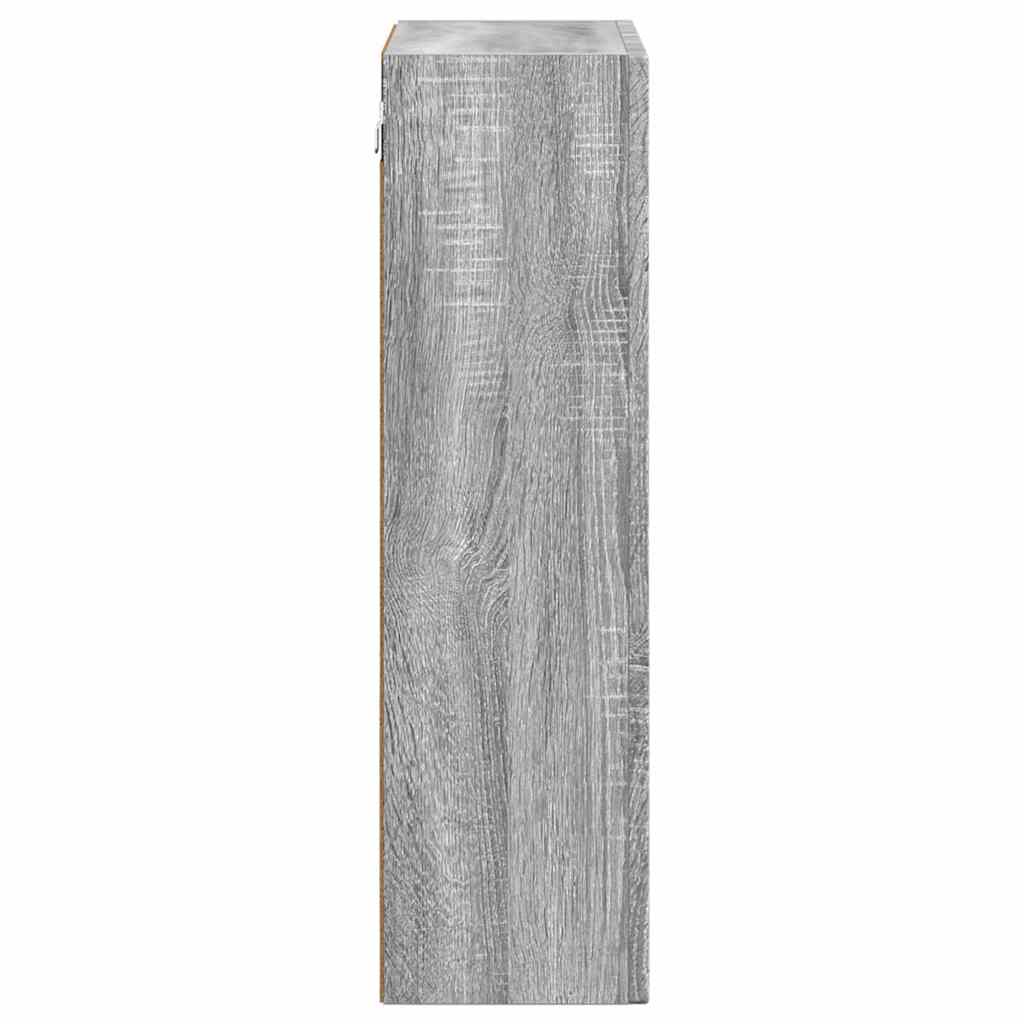 vidaXL Hanging Cabinet with Shelf ELST Grey Sonoma 59 x 20 x 71.5 cm 6