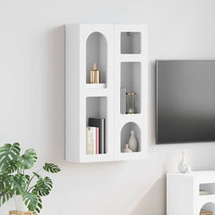 vidaXL Hanging Cabinet ELST White 59 x 20 x 100 cm Engineered Wood 1