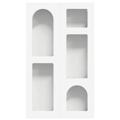 vidaXL Hanging Cabinet ELST White 59 x 20 x 100 cm Engineered Wood 5