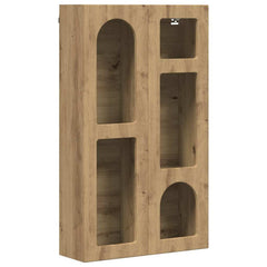 vidaXL Hanging Cabinet with Shelf ELST Artisan Oak 59 x 20 x 100 cm 2