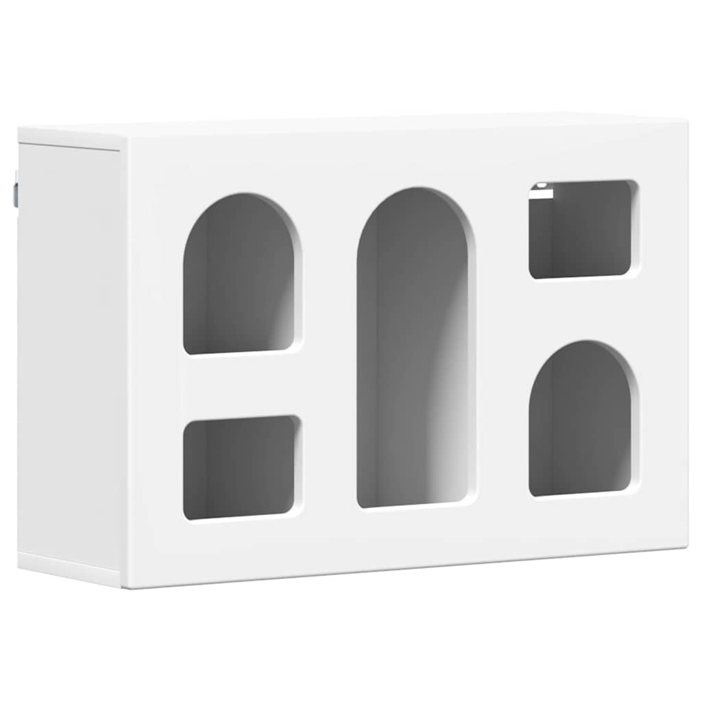 vidaXL Hanging Cabinet ELST White 60 x 20 x 40 cm Engineered Wood 2