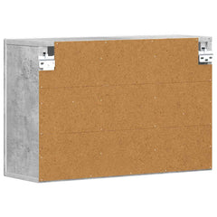 vidaXL Hanging Cabinet with Shelf ELST Concrete Grey 60 x 20 x 40 cm 6