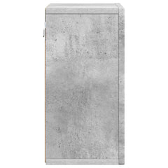 vidaXL Hanging Cabinet with Shelf ELST Concrete Grey 60 x 20 x 40 cm 5