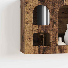 vidaXL Hanging Cabinet ELST Old Wood 60 x 20 x 40 cm Engineered Wood 5