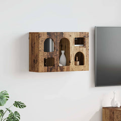vidaXL Hanging Cabinet ELST Old Wood 60 x 20 x 40 cm Engineered Wood 1