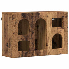 vidaXL Hanging Cabinet ELST Old Wood 60 x 20 x 40 cm Engineered Wood 2