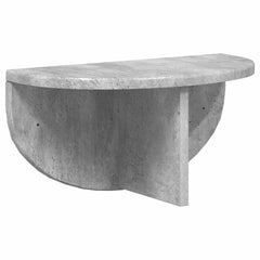 Wall Shelf 38 x 19 x 19 cm Concrete grey