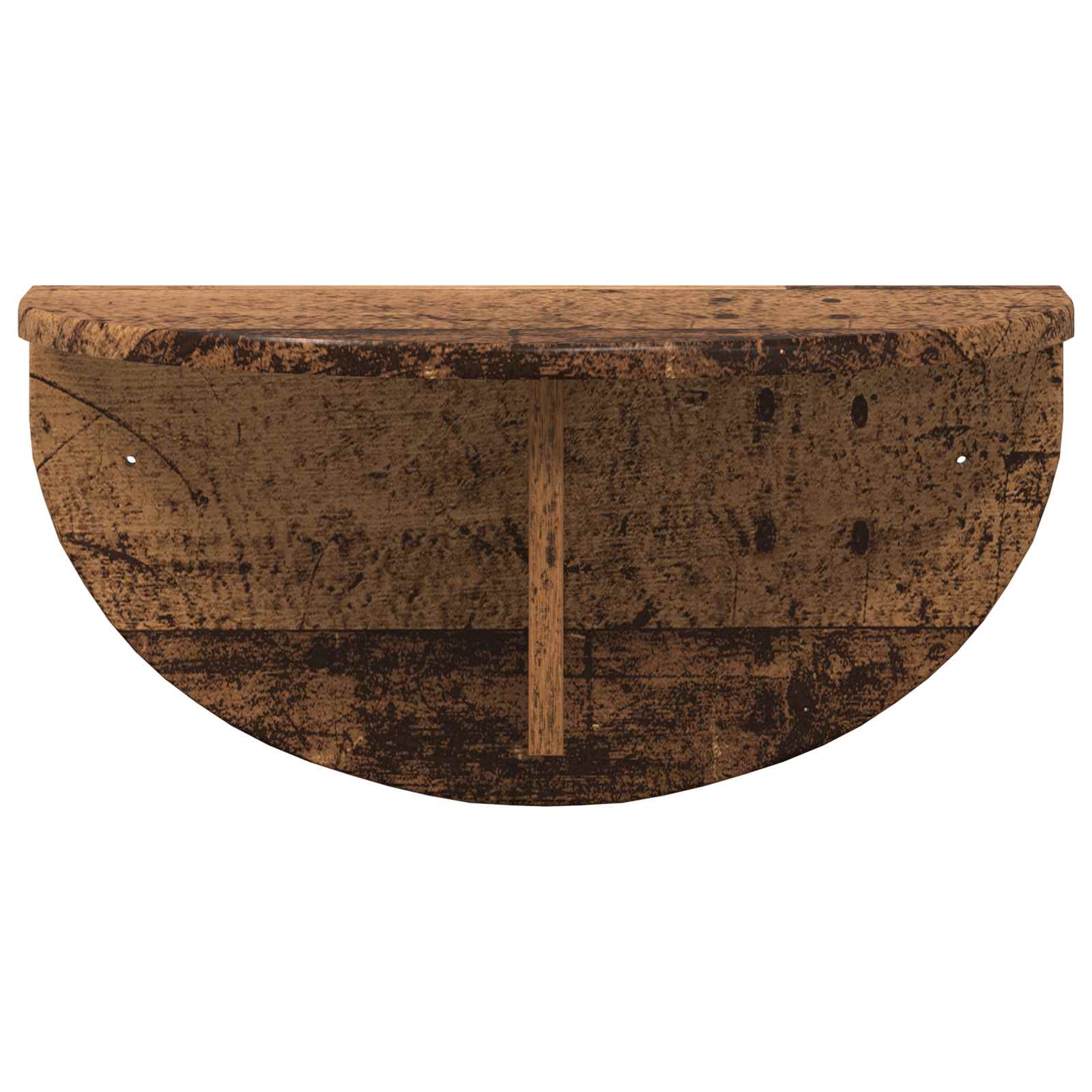 vidaXL Wall Shelf 2 pcs Old Wood 48 x 24 x 24 cm Engineered Wood 6