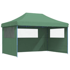 Party Tent 292 x 440 x 315 cm Oxford Fabric Yes with 2 Sidewalls Green