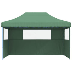 Party Tent 292 x 440 x 315 cm Oxford Fabric Yes with 2 Sidewalls Green