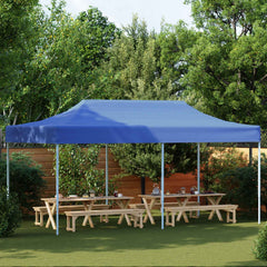 Party Tent 292 x 580 x 315 cm Oxford Fabric Yes without Sidewall Blue