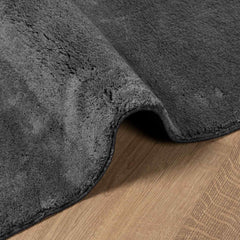 vidaXL Medium Pile Soft and Washable Rug HUARTE Anthracite 80 x 300 cm 6