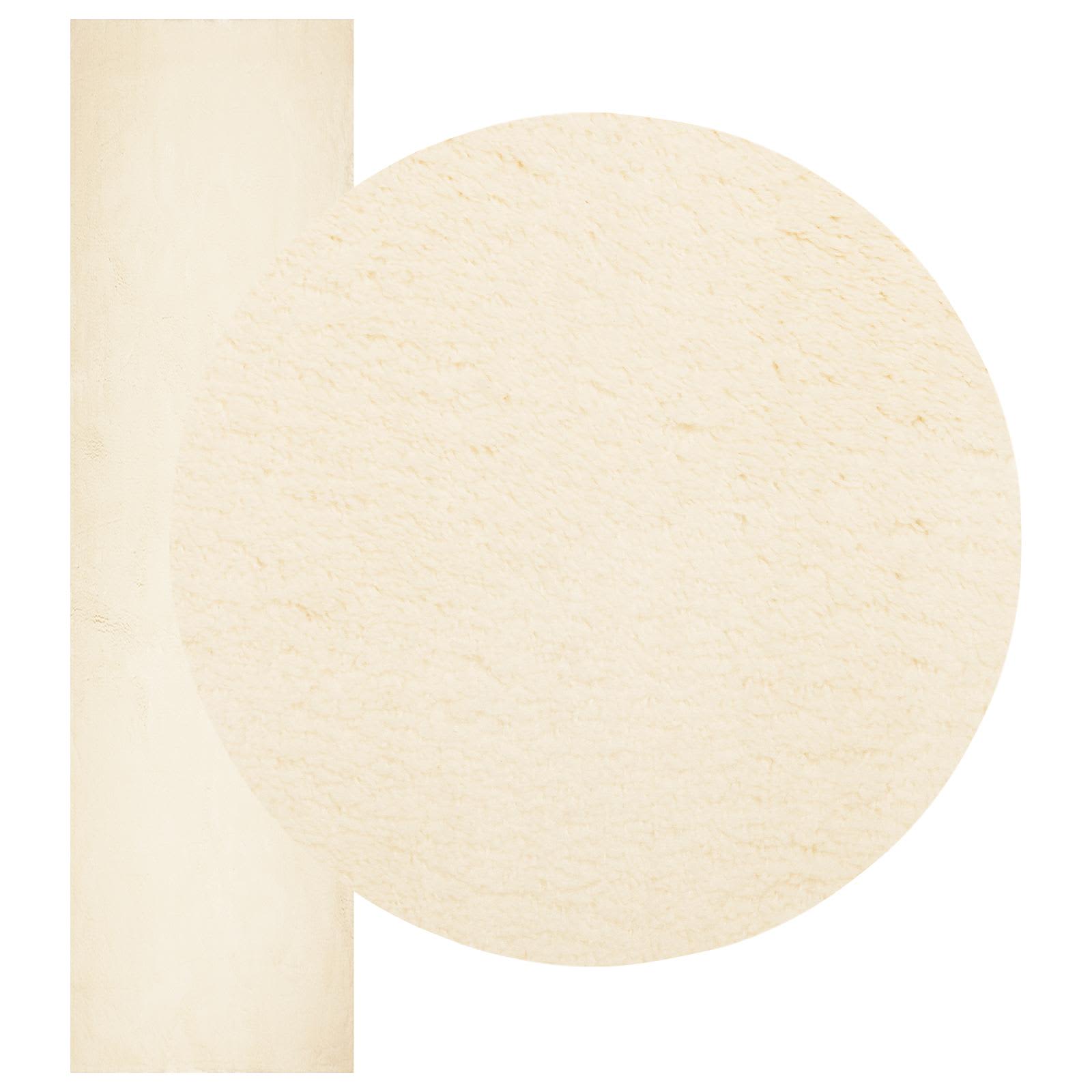 vidaXL Medium Pile Soft and Washable Rug HUARTE Cream 80 x 300 cm 3