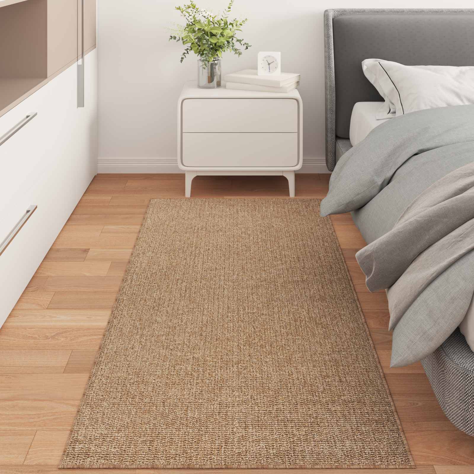 vidaXL Indoor and Outdoor Rug AGIRA Natural 150 x 80 cm Polyester 1